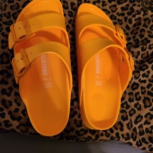 Orange Birkenstock